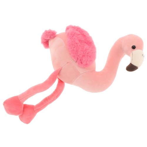 HOODANCOS Flamingo Plüschpuppe Süßes Weiches Kuscheltier für Dekoration und Beine aus Superweichem Material Greifautomaten von HOODANCOS