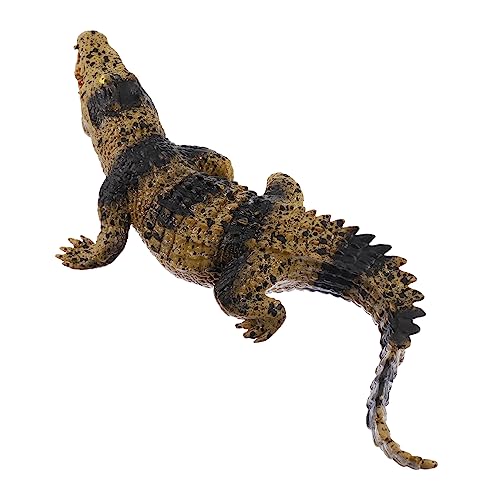 HOODANCOS Flexibles Krokodil Modellspielzeug für Frühe Bildung Realistisches Tierfiguren für Kreative Spiele Dekoration HOODANCOS Flexibles Krokodil Modellspielzeug für Frühe Bildung Realistisches Tierfiguren für Kreative Spiele Dekoration von HOODANCOS