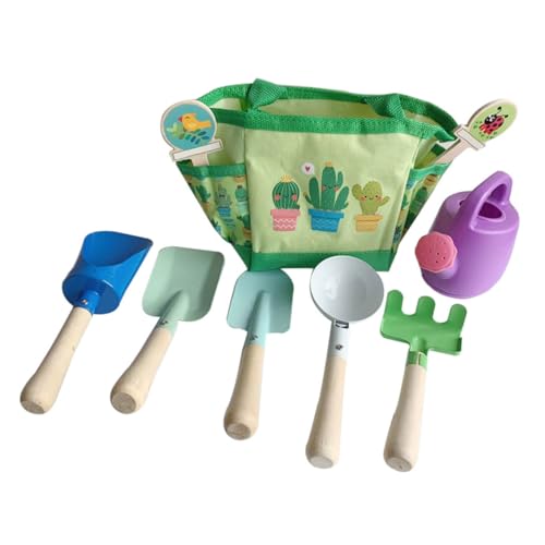 HOODANCOS Gartenspielzeug Teiliges Set aus Robustem Kindgerechtes Gartenwerkzeug für Kleinkinder Fördert Naturverständnis und Praktische Fähigkeiten mit Grünem Aufbewahrungsbeutel für HOODANCOS Gartenspielzeug Teiliges Set aus Robustem Kindgerechtes Gartenwerkzeug für Kleinkinder Fördert Naturverständnis und Praktische Fähigkeiten mit Grünem Aufbewahrungsbeutel für von HOODANCOS