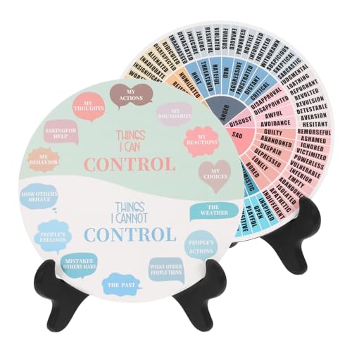 HOODANCOS Gefühlsrad-dekorationsset Emotionsdiagramm Bürodekor Einzigartiges Wohndekorprodukt HOODANCOS Gefühlsrad-dekorationsset Emotionsdiagramm Bürodekor Einzigartiges Wohndekorprodukt von HOODANCOS