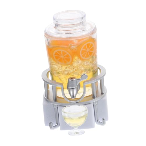 HOODANCOS Getränke Modell für Puppenhaus Dekoratives Juice Barrel für Miniaturlandschaften für Kleine Wohnaccessoires und DIY Deko Projekte HOODANCOS Getränke Modell für Puppenhaus Dekoratives Juice Barrel für Miniaturlandschaften für Kleine Wohnaccessoires und DIY Deko Projekte von HOODANCOS