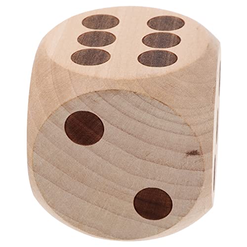 HOODANCOS Große Holzwürfel DIY Tischspiel für Party Familientreffen Camping und Mehr aus Hochwertigem Holz mit Abgerundeten Ecken für Spiele Wie HOODANCOS Große Holzwürfel DIY Tischspiel für Party Familientreffen Camping und Mehr aus Hochwertigem Holz mit Abgerundeten Ecken für Spiele Wie von HOODANCOS