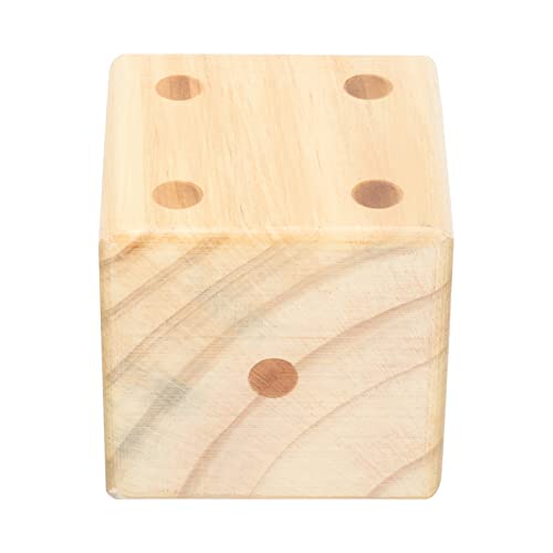 HOODANCOS Großer Holzspielwürfel Vielseitiges Würfelspielzeug für Spieleabende für Partys und Gesellige Zusammenkünfte aus Robustem Holz Gefertigt Traditionelle Seitige Würfelform HOODANCOS Großer Holzspielwürfel Vielseitiges Würfelspielzeug für Spieleabende für Partys und Gesellige Zusammenkünfte aus Robustem Holz Gefertigt Traditionelle Seitige Würfelform von HOODANCOS