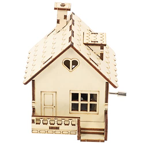 HOODANCOS Handgefertigte Holz Musikbox für Kreatives DIY Design als für Lehrer und Freunde für Dekoration und Nostalgische von HOODANCOS