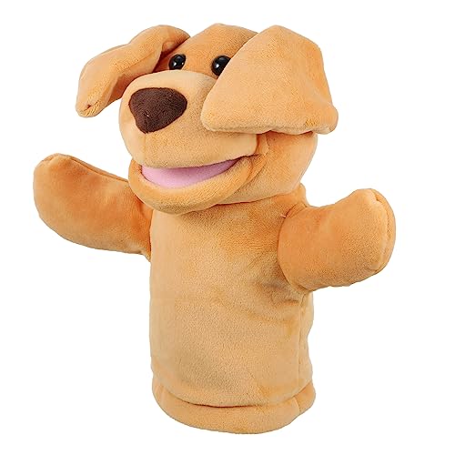 HOODANCOS Handpuppe Hund aus Plüsch Niedliches für Geschichten Erzählen und Rollenspiele Fördert Motorische Fähigkeiten und Selbstvertrauen HOODANCOS Handpuppe Hund aus Plüsch Niedliches für Geschichten Erzählen und Rollenspiele Fördert Motorische Fähigkeiten und Selbstvertrauen von HOODANCOS