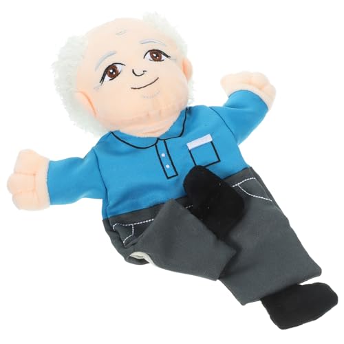 HOODANCOS Handpuppe für Geschichtenerzählen Interaktive Kreative Fingerpuppe für Eltern Fördert Fantasie und Bindung Großvater HOODANCOS Handpuppe für Geschichtenerzählen Interaktive Kreative Fingerpuppe für Eltern Fördert Fantasie und Bindung Großvater von HOODANCOS