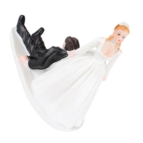 HOODANCOS Hochzeitstortenaufsatz Flüchtiger Bräutigam Lustige Braut und Bräutigam Figurine Strapazierfähige Resin Deko für Hochzeiten Vielseitige Torten und Wohnungsdekoration HOODANCOS Hochzeitstortenaufsatz Flüchtiger Bräutigam Lustige Braut und Bräutigam Figurine Strapazierfähige Resin Deko für Hochzeiten Vielseitige Torten und Wohnungsdekoration von HOODANCOS