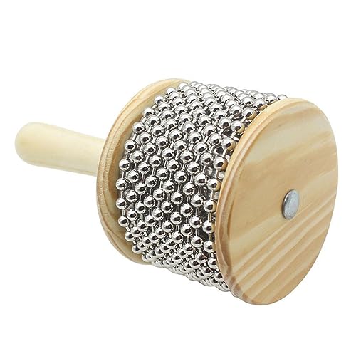 HOODANCOS Holz Cabasa Handshaker für Percussion Instrument für Vorschule Leicht Einfach zu Bedienen zur Musikalischen Begleitung und Therapie HOODANCOS Holz Cabasa Handshaker für Percussion Instrument für Vorschule Leicht Einfach zu Bedienen zur Musikalischen Begleitung und Therapie von HOODANCOS