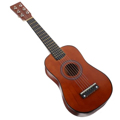 HOODANCOS Holz Gitarren für Musikinstrument für Anfänger Pädagogisches Musikspielzeug zur Musikförderung Stilvolle Wohnraumdekoration HOODANCOS Holz Gitarren für Musikinstrument für Anfänger Pädagogisches Musikspielzeug zur Musikförderung Stilvolle Wohnraumdekoration von HOODANCOS