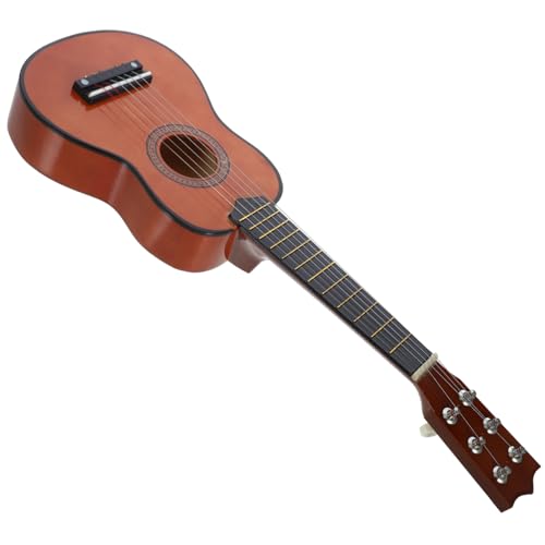HOODANCOS Holzgitarrenspielzeug für Pädagogisches Musikspielzeug für Frühe Musikerziehung Kreatives für Jungen und Farbe von HOODANCOS