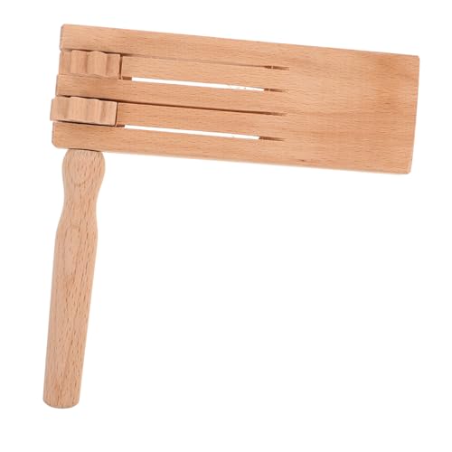 HOODANCOS Holzratsche Doppelte Reihe Pädagogisches Musikspielzeug Frühe Rhythmusentwicklung Hand Auge Koordination Kinderspielzeug für Partys und Musikalische Aktivitäten HOODANCOS Holzratsche Doppelte Reihe Pädagogisches Musikspielzeug Frühe Rhythmusentwicklung Hand Auge Koordination Kinderspielzeug für Partys und Musikalische Aktivitäten von HOODANCOS