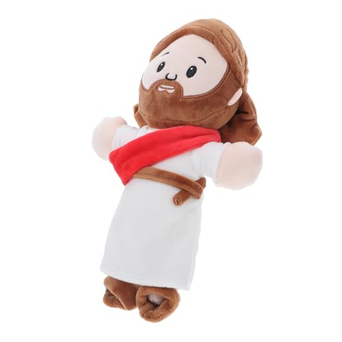 HOODANCOS Jesus Plüschspielzeug Kuscheltier Religiöse Christliche Figur als Dekokissen für Wohnzimmer zu Weihnachten oder Taufanlass Verarbeitet und Vielseitig Einsetzbar HOODANCOS Jesus Plüschspielzeug Kuscheltier Religiöse Christliche Figur als Dekokissen für Wohnzimmer zu Weihnachten oder Taufanlass Verarbeitet und Vielseitig Einsetzbar von HOODANCOS