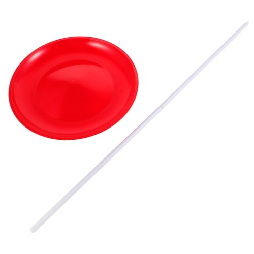 HOODANCOS Jonglierteller mit Stab Vielseitiges Kunststoff Jonglier Prop für Zirkus Bühne Straßenperformance Spielerisch Geschicklichkeit Trainieren Anfänger und Profis Geeignet HOODANCOS Jonglierteller mit Stab Vielseitiges Kunststoff Jonglier Prop für Zirkus Bühne Straßenperformance Spielerisch Geschicklichkeit Trainieren Anfänger und Profis Geeignet von HOODANCOS