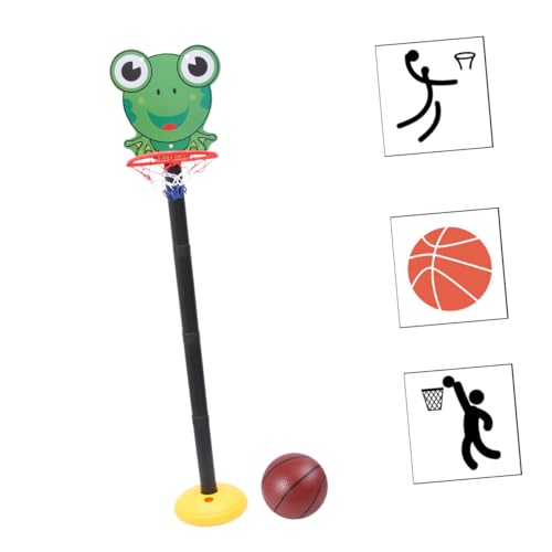 HOODANCOS Kernspielzeug Basketballkorb für Höhenverstellbar Geeignet für Drinnen und Draußen Sicheres Kunststoffspielzeug für Kleines Basketballtraining und Familienspaß HOODANCOS Kernspielzeug Basketballkorb für Höhenverstellbar Geeignet für Drinnen und Draußen Sicheres Kunststoffspielzeug für Kleines Basketballtraining und Familienspaß von HOODANCOS