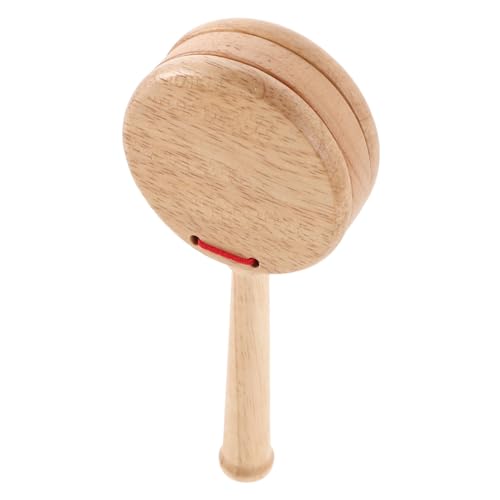 HOODANCOS Kinderschlaginstrument Babyspielzeug Kastagnetten Musikalisches Rhythmusspielzeug Kindermusikinstrument Kastagnette Musikinstrument Früherziehung Lernspielzeug Orff Kastagnette von HOODANCOS
