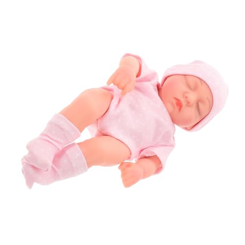 HOODANCOS Kleine Realistische Babypuppe aus Weichem Material Lebensechte Neugeborene für Perfektes für Fördert Kreativität und Fantasie für Verschiedene Anlässe HOODANCOS Kleine Realistische Babypuppe aus Weichem Material Lebensechte Neugeborene für Perfektes für Fördert Kreativität und Fantasie für Verschiedene Anlässe von HOODANCOS