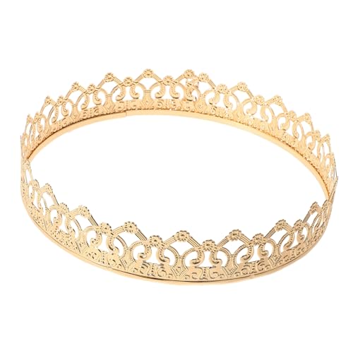 HOODANCOS Kronenrequisiten Tiara-Krone Prinzessin Krone königliche Königskrone Cosplay-König-Requisite Geburtstagsfeier Krone Kronen für die Party Retro -Krone Metall Golden HOODANCOS Kronenrequisiten Tiara-Krone Prinzessin Krone königliche Königskrone Cosplay-König-Requisite Geburtstagsfeier Krone Kronen für die Party Retro -Krone Metall Golden von HOODANCOS