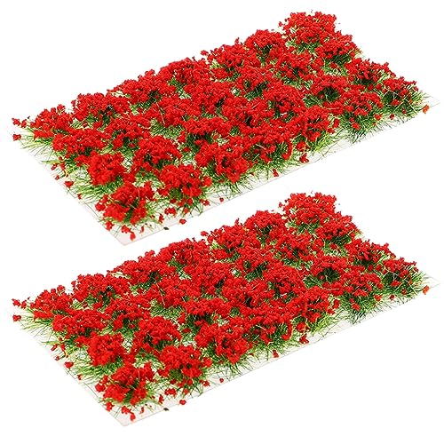 HOODANCOS Künstliche Grasbüschel Simuliertes Blumencluster für Sandtischmodellierung Realistisches Landschaftsdekor Sicherem Harzmaterial für Miniatur Architektur HOODANCOS Künstliche Grasbüschel Simuliertes Blumencluster für Sandtischmodellierung Realistisches Landschaftsdekor Sicherem Harzmaterial für Miniatur Architektur von HOODANCOS