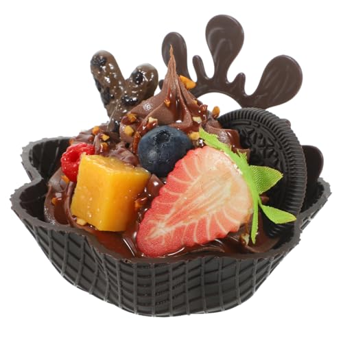 HOODANCOS Künstliches Eiscreme Modell Lebensnahes Dessert Dekorationsspielzeug für Partys Fotografie und Schaufenster Material Kompakte für Hochzeiten und Feiern HOODANCOS Künstliches Eiscreme Modell Lebensnahes Dessert Dekorationsspielzeug für Partys Fotografie und Schaufenster Material Kompakte für Hochzeiten und Feiern von HOODANCOS