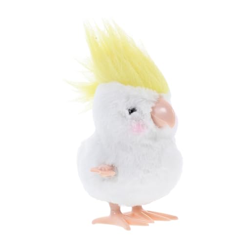 HOODANCOS Kuscheltier Aufziehspielzeug Fluffy Papagei für Ostern Interaktives Tier Farbenfrohes Design Robust und Langlebig Perfektes für Partys HOODANCOS Kuscheltier Aufziehspielzeug Fluffy Papagei für Ostern Interaktives Tier Farbenfrohes Design Robust und Langlebig Perfektes für Partys von HOODANCOS