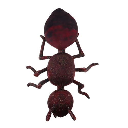 HOODANCOS Lifelike Ant Plush Toy Große Gemütliches Kissen für Dekoration und Kindergeburtstage Charmante und Einzigartige Gestaltung Weiches Plüschmaterial für Komfort und Spielspaß von HOODANCOS