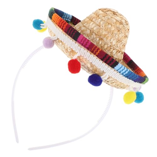 HOODANCOS Little Fiesta Erwachsene Für Strohhüte Mexikanisches Partykostüm Mexikanisches Partyzubehör Mini Mexikanischer Sombrero Mexikanische Ponchos Sonnenhut Für Erwachsene HOODANCOS Little Fiesta Erwachsene Für Strohhüte Mexikanisches Partykostüm Mexikanisches Partyzubehör Mini Mexikanischer Sombrero Mexikanische Ponchos Sonnenhut Für Erwachsene von HOODANCOS