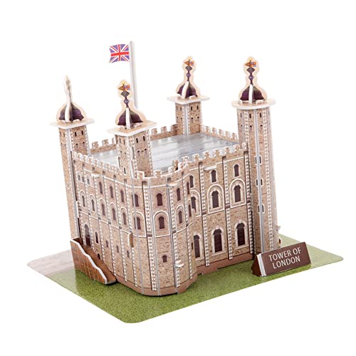 HOODANCOS London Tower Puzzle Modellbausatz Architektonisches für und Fördert Lernen und Kreativität Sicheres Material für und Freizeitgestaltung von HOODANCOS