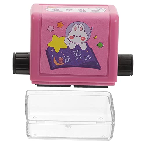 HOODANCOS Mathematik Roller Stempel für Lernhilfe für Division mit Automatischer Ölabgabe Aufbewahrungsbox und Stempelfarbe für Schulgebrauch und Matheübungen HOODANCOS Mathematik Roller Stempel für Lernhilfe für Division mit Automatischer Ölabgabe Aufbewahrungsbox und Stempelfarbe für Schulgebrauch und Matheübungen von HOODANCOS