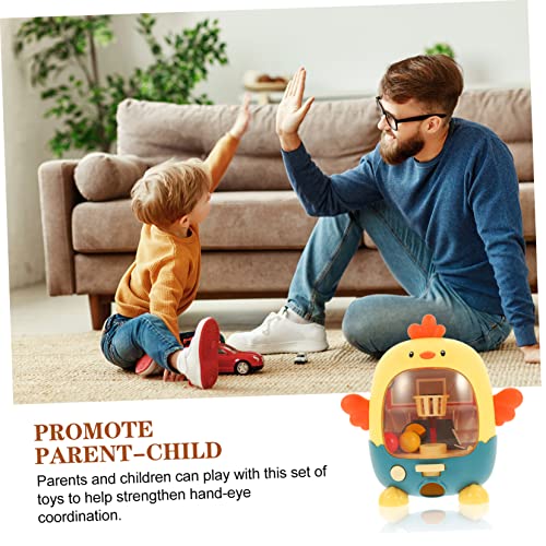 HOODANCOS Mini Basketballkorb für Abs Langlebiger Tisch Basketballkorb Kreatives Finger Wurfspiel Sport Spaß für Jungen und Mädchen für Drinnen und Familie von HOODANCOS
