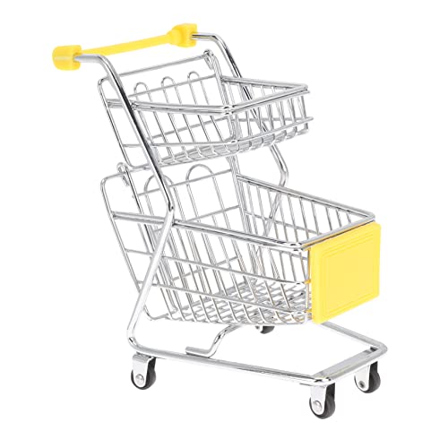 HOODANCOS Mini Einkaufswagen Modell Kreatives Supermarkt für Schreibtisch Handwerk und Aufbewahrung für für Supermarktaktivitäten HOODANCOS Mini Einkaufswagen Modell Kreatives Supermarkt für Schreibtisch Handwerk und Aufbewahrung für für Supermarktaktivitäten von HOODANCOS
