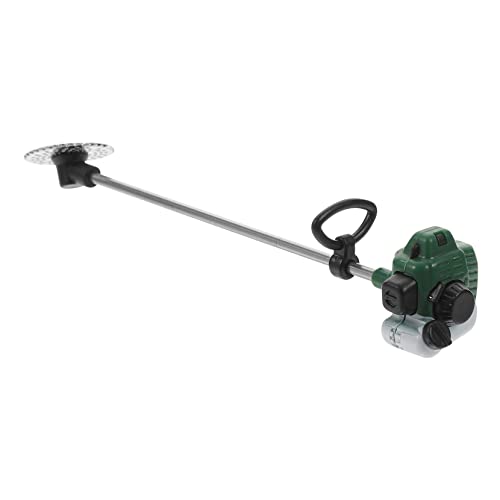 HOODANCOS Mini Rasenmäher Modelldekoration Miniatur Gartenzubehör Mini Puppenhauszubehör Puppenhaus Gartendekor Puppenhauswerkzeug Miniatur Rasenmäher Puppenhauszubehör PVC Grün von HOODANCOS