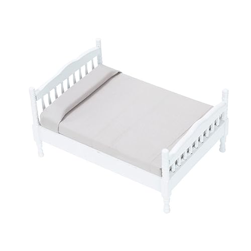 HOODANCOS Mini Schlafzimmerbett Puppenhausmöbel Puppenmöbel Puppenspielzeug Bettspielzeug Doppelbett Babypuppenbett Kleine Möbel Bettmodelle Puppenzubehör Puppen Doppelbett HOODANCOS Mini Schlafzimmerbett Puppenhausmöbel Puppenmöbel Puppenspielzeug Bettspielzeug Doppelbett Babypuppenbett Kleine Möbel Bettmodelle Puppenzubehör Puppen Doppelbett von HOODANCOS