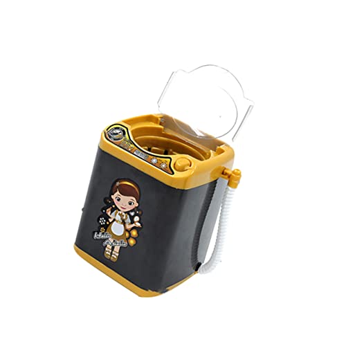 HOODANCOS Mini Waschmaschine für Simuliertes Haushaltsgerät Batterielos Schwarz für Junge Mädchen Fördert Kreatives und Nachahmung von Alltagsabläufen HOODANCOS Mini Waschmaschine für Simuliertes Haushaltsgerät Batterielos Schwarz für Junge Mädchen Fördert Kreatives und Nachahmung von Alltagsabläufen von HOODANCOS