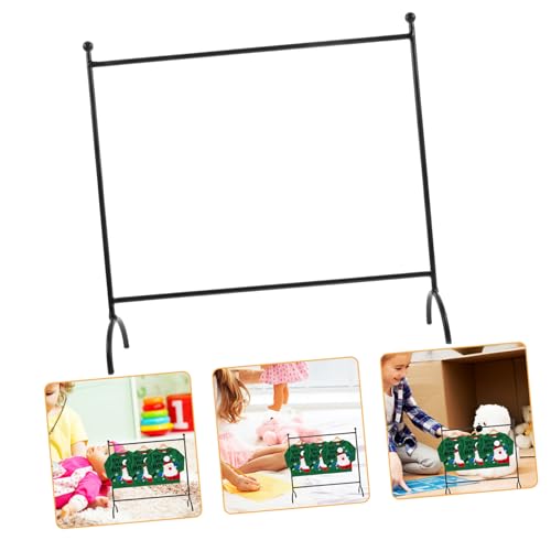 HOODANCOS Miniatur Puppen Kleiderständer Metall Hängeregal für Puppenbekleidung für Puppenhaus Zubehör Stabil und Praktisch für Kleine Babypuppen HOODANCOS Miniatur Puppen Kleiderständer Metall Hängeregal für Puppenbekleidung für Puppenhaus Zubehör Stabil und Praktisch für Kleine Babypuppen von HOODANCOS