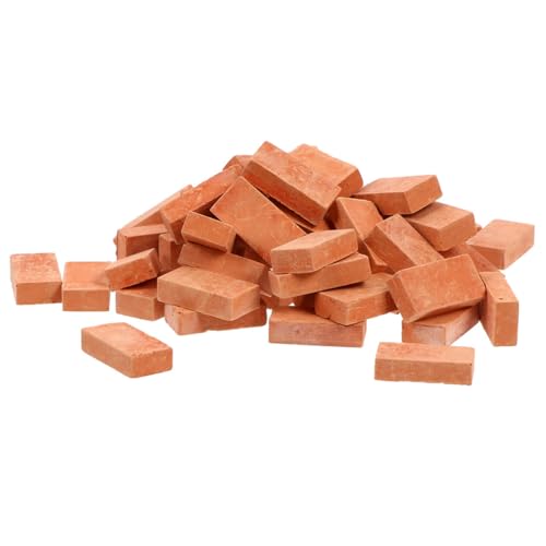 HOODANCOS Miniatur Ziegelsteine für DIY Mikrolandschaften Modellbau und Garten Dekoration Handgemachte für Kreative Projekte HOODANCOS Miniatur Ziegelsteine für DIY Mikrolandschaften Modellbau und Garten Dekoration Handgemachte für Kreative Projekte von HOODANCOS