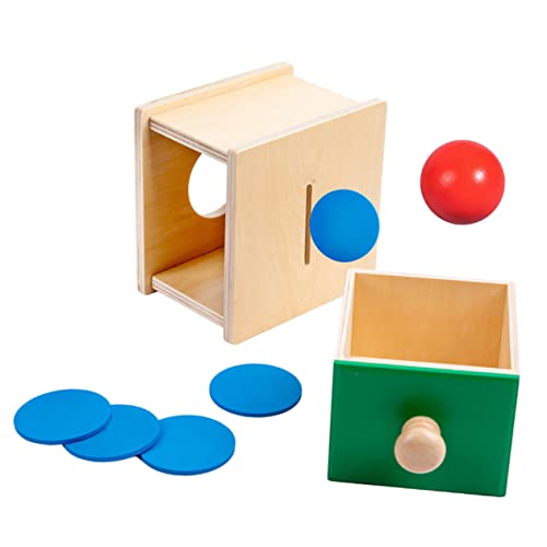 HOODANCOS Montessori und Ballwurfbox für Kleinkinder Feinmotorikspielzeug Form und Farbverständnis Lernspielzeug für Vorschulkinder HOODANCOS Montessori und Ballwurfbox für Kleinkinder Feinmotorikspielzeug Form und Farbverständnis Lernspielzeug für Vorschulkinder von HOODANCOS