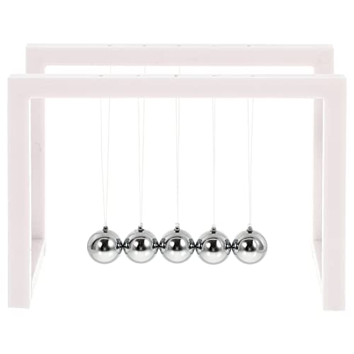 HOODANCOS Newton Balance Balls Physik Desktop Dekoration Kreatives für Büro und Zuhause Wissenschafts Ornament zur des Lernens Konzentration für an Wissenschaftsbegeisterte HOODANCOS Newton Balance Balls Physik Desktop Dekoration Kreatives für Büro und Zuhause Wissenschafts Ornament zur des Lernens Konzentration für an Wissenschaftsbegeisterte von HOODANCOS