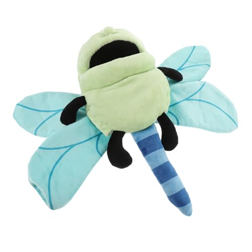 HOODANCOS Plüsch Dragonfly Handpuppe Interaktives Geschichtenerzählen Lernspielzeug für Rollenspiele und Kreative Aktivitäten Kommunikation und Fantasie HOODANCOS Plüsch Dragonfly Handpuppe Interaktives Geschichtenerzählen Lernspielzeug für Rollenspiele und Kreative Aktivitäten Kommunikation und Fantasie von HOODANCOS