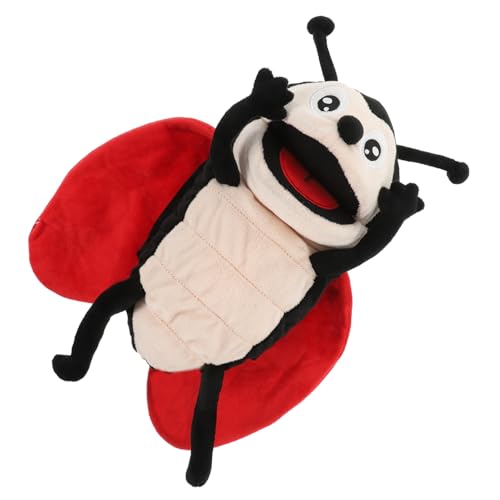 HOODANCOS Plüsch Marienkäfer Handpuppe Interaktive Fingerpuppe für Geschichten und Spiele Leicht und Tragbar für Drinnen und Draußen Perfektes HOODANCOS Plüsch Marienkäfer Handpuppe Interaktive Fingerpuppe für Geschichten und Spiele Leicht und Tragbar für Drinnen und Draußen Perfektes von HOODANCOS