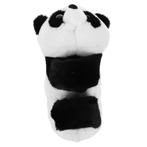 HOODANCOS Plüsch Panda Slap Armband Niedliches Cartoon Stofftier Perfektes Partygeschenk und Zubehör für Geburtstagsfeiern Leicht und Kompakt für Kostümpartys von HOODANCOS