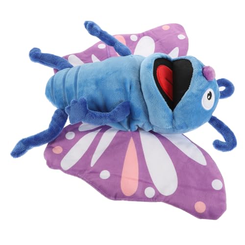 HOODANCOS Plüsch Schmetterling Handpuppe Interaktive Erzählspielzeug für Fördert Motorische Fähigkeiten Kommunikation Fantasie für Geschichtenerzählen und Rollenspiele HOODANCOS Plüsch Schmetterling Handpuppe Interaktive Erzählspielzeug für Fördert Motorische Fähigkeiten Kommunikation Fantasie für Geschichtenerzählen und Rollenspiele von HOODANCOS