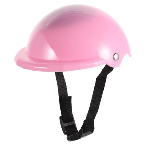 HOODANCOS Puppen Fahrradhelm für Puppen Miniatur Schutzhelm für Amerikanische Puppen Realistisches Puppenzubehör Optimales Spielvergnügen Farbenfrohes Helm Ornament von HOODANCOS