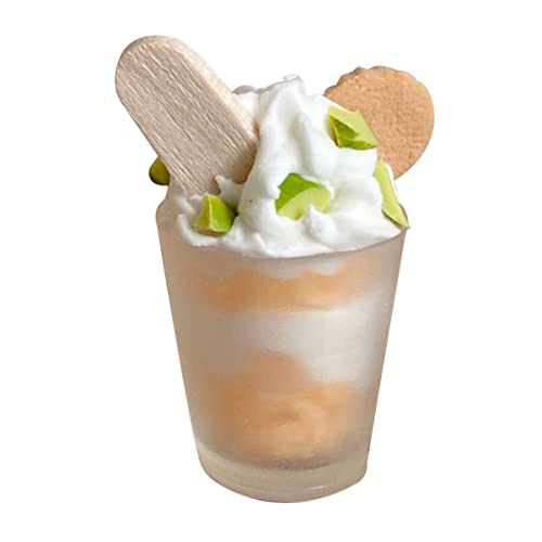 HOODANCOS Puppenhaus Miniatur Essen Realistische Dekoration für Mini Häuser Süßem Dessert Modell für Freunde und Kreative Mini Haus Projekte von HOODANCOS
