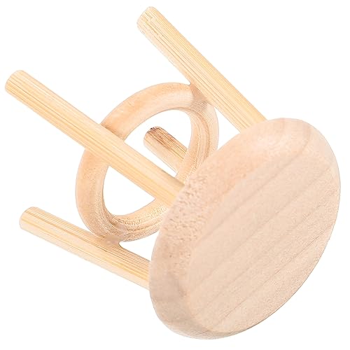 HOODANCOS Puppenhaus Möbel Natürlicher Holzlook Vielseitig Einsetzbar für Schlafzimmer Wohnzimmer oder Perfektes Zubehör für Dekoration HOODANCOS Puppenhaus Möbel Natürlicher Holzlook Vielseitig Einsetzbar für Schlafzimmer Wohnzimmer oder Perfektes Zubehör für Dekoration von HOODANCOS