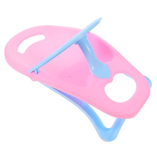 HOODANCOS Puppenhochstuhl für Puppen Robuster Hochstuhl aus Langlebigen Materialien für Puppenhäuser Rollenspiele und Spielzeugzubehör HOODANCOS Puppenhochstuhl für Puppen Robuster Hochstuhl aus Langlebigen Materialien für Puppenhäuser Rollenspiele und Spielzeugzubehör von HOODANCOS