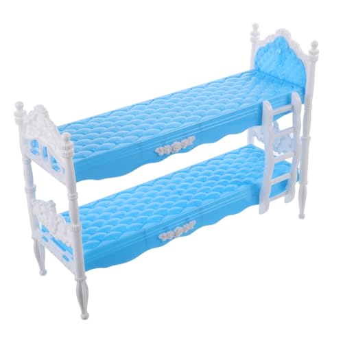 HOODANCOS Puppenzubehör Etagenbett für Miniaturpuppen Bett für Rollenspiele Fördert Fantasie und Kreatives Perfektes HOODANCOS Puppenzubehör Etagenbett für Miniaturpuppen Bett für Rollenspiele Fördert Fantasie und Kreatives Perfektes von HOODANCOS