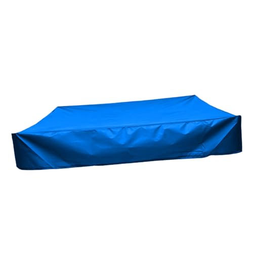 HOODANCOS Quadratische Sandkastenabdeckung aus Oxford Wind Staubdicht mit Zugkordel Wetterfeste Outdoor Schutzhülle für Sandkasten und Kleines Planschbecken Faltbar und Langlebig von HOODANCOS