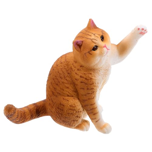 HOODANCOS Realistische British Shorthair Katzenfigur Niedliches Simulationstier Modell für Dekoration Geschenkidee für Feiern Leicht und Vielseitig Einsetzbar für Schlafzimmer und HOODANCOS Realistische British Shorthair Katzenfigur Niedliches Simulationstier Modell für Dekoration Geschenkidee für Feiern Leicht und Vielseitig Einsetzbar für Schlafzimmer und von HOODANCOS