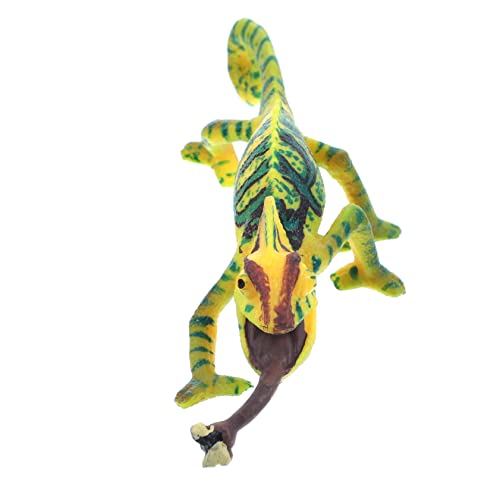 HOODANCOS Realistische Chamäleon Skulptur Dekoratives Reptilien Modell mit Detailreicher Bemalung Naturgetreue Eidechsen Figur für Schreibtisch Sandtisch und Pädagogisches Tier Spielfigur HOODANCOS Realistische Chamäleon Skulptur Dekoratives Reptilien Modell mit Detailreicher Bemalung Naturgetreue Eidechsen Figur für Schreibtisch Sandtisch und Pädagogisches Tier Spielfigur von HOODANCOS