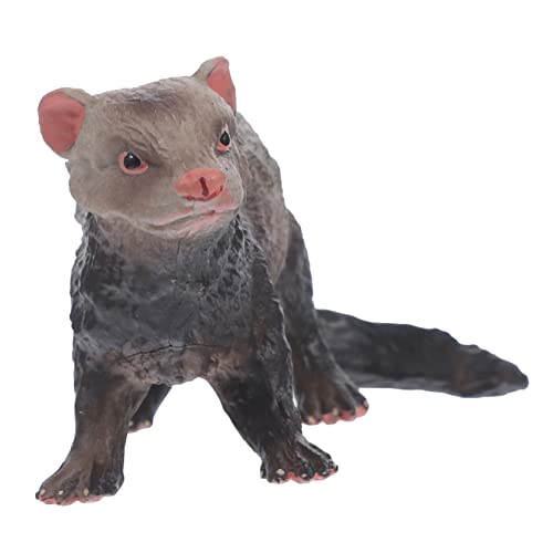 HOODANCOS Realistische Ferret Figurine aus Langlebigem Kunststoff Details Pädagogisches Kognitives für Schulprojekte Wildtier Dekoration Geeignet für Kinderzimmer und Kindergarten HOODANCOS Realistische Ferret Figurine aus Langlebigem Kunststoff Details Pädagogisches Kognitives für Schulprojekte Wildtier Dekoration Geeignet für Kinderzimmer und Kindergarten von HOODANCOS